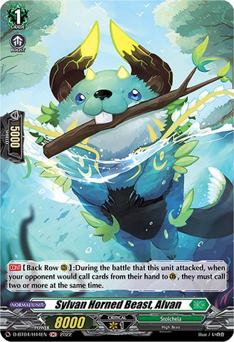 Sylvan Horned Beast, Alvan (D-BT04/H44EN) [Awakening of Chakrabarthi]