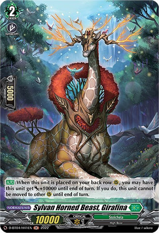 Sylvan Horned Beast, Girafina (D-BT04/H41EN) [Awakening of Chakrabarthi]