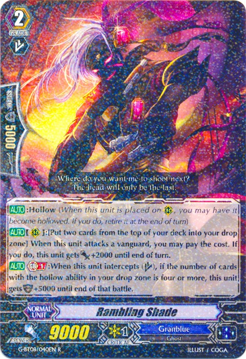 Rambling Shade (G-BT08/040EN) [Absolute Judgment]