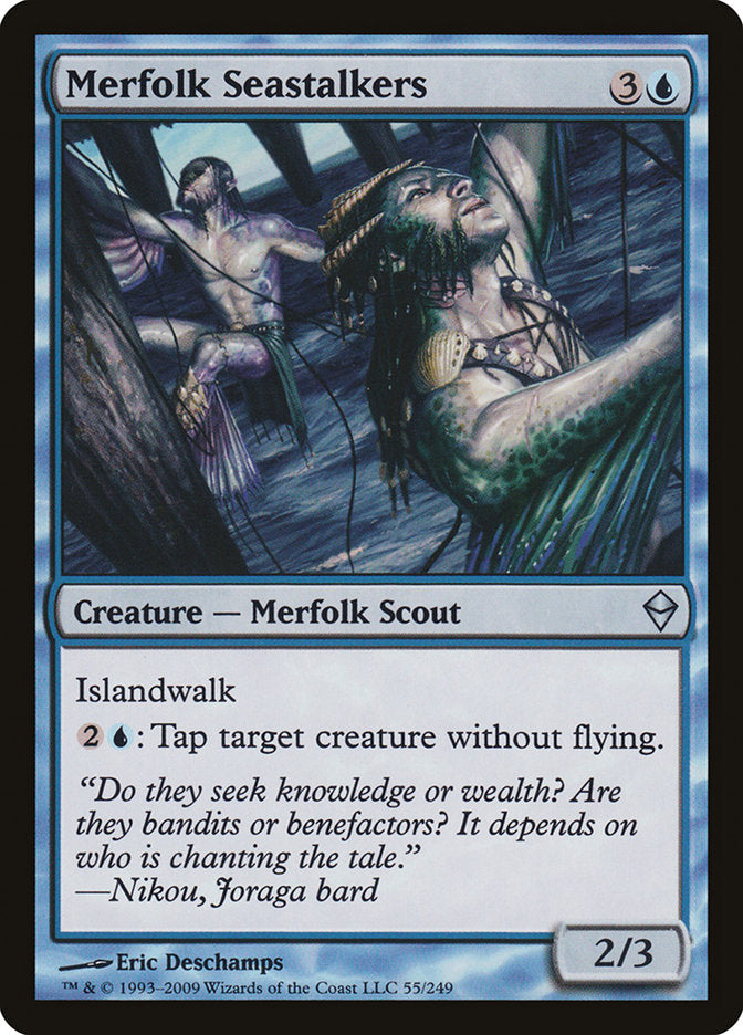 Merfolk Seastalkers [Zendikar]